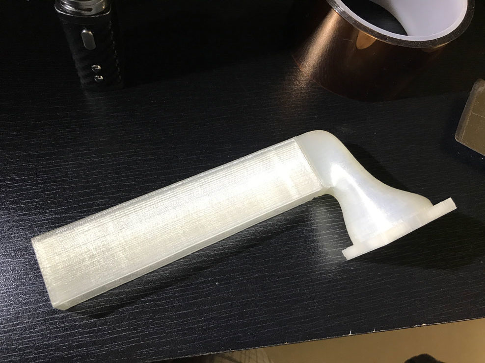 3D printed active cooling tunnel